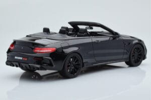 Mercedes Brabus 650 カブリオレ ブラック GT Spirit 1:18 GT206 レジン - 画像 2/6
