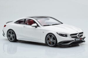 Mercedes Brabus 900 S-Class C222 クーペ ポーラーホワイト GT Spirit 1:18 GT747 レジン - 画像 4/6