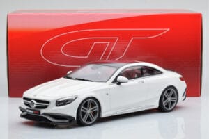 Mercedes Brabus 900 S-Class C222 クーペ ポーラーホワイト GT Spirit 1:18 GT747 レジン - 画像 6/6