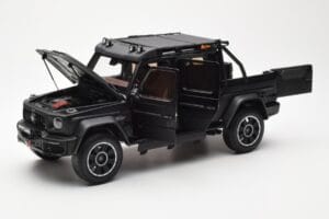 Mercedes Brabus G800 W463 Adventure XLP ナイトブラック Magno Almost Real 1:18 860525 メタル - 画像 2/8