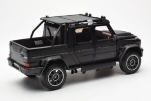 Mercedes Brabus G800 W463 Adventure XLP ナイトブラック Magno Almost Real 1:18 860525 メタル - 画像 3/8