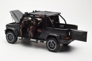 Mercedes Brabus G800 W463 Adventure XLP ナイトブラック Magno Almost Real 1:18 860525 メタル - 画像 5/8