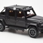 Mercedes Brabus G800 W463 Adventure XLP ナイトブラック Magno Almost Real 1:18 - image 6 of 8