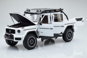Mercedes Brabus G800 W464 Adventure XLP ポーラーホワイト Almost Real 1:18 860524 メタル - 画像 2/8