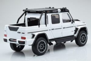 Mercedes Brabus G800 W464 Adventure XLP ポーラーホワイト Almost Real 1:18 860524 メタル - 画像 3/8