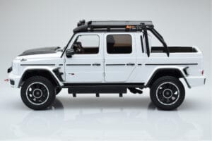 Mercedes Brabus G800 W464 Adventure XLP ポーラーホワイト Almost Real 1:18 860524 メタル - 画像 4/8
