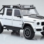 Mercedes Brabus G800 W464 Adventure XLP ポーラーホワイト Almost Real 1:18 - image 6 of 8