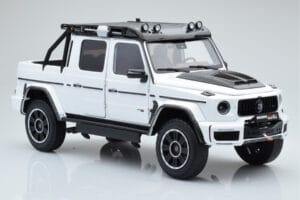 Mercedes Brabus G800 W464 Adventure XLP ポーラーホワイト Almost Real 1:18 860524 メタル - 画像 6/8