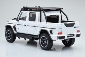 Mercedes Brabus G800 W464 Adventure XLP ポーラーホワイト Almost Real 1:18 860524 メタル - 画像 7/8