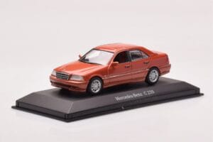 Mercedes C-Class W202 C220 オレンジ メタリック Dealer Edition Minichamps 1:43 B66005747 メタル - 画像 2/4