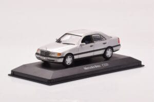 Mercedes C-Class W202 C220 シルバー Minichamps 1:43 B66005705-M1 メタル - 画像 2/4