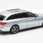 Mercedes C-Class W205 T-Model シルバー Asia Exclusive Norev 1:18 - image 3 of 8