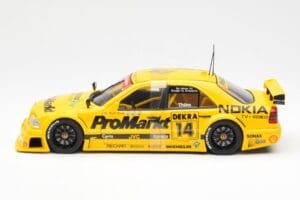 Mercedes C-Class W202 #14 K. Thiim DTM 1994 UT Models 1:18 180943314 メタル - 画像 3/6