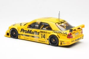Mercedes C-Class W202 #14 K. Thiim DTM 1994 UT Models 1:18 180943314 メタル - 画像 5/6