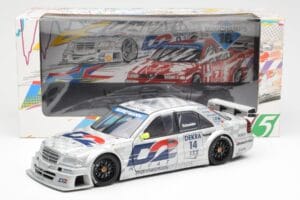 Mercedes C-Class W202 #14 Team AMG B. Schneider DTM 1995 UT Models 1:18 180953314 メタル - 画像 6/6