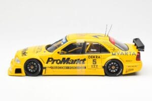 Mercedes C-Class W202 #5 Team Zakspeed Grau DTM 1995 UT Models 1:18 180953305 メタル - 画像 3/6