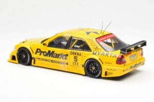 Mercedes C-Class W202 #5 Team Zakspeed Grau DTM 1995 UT Models 1:18 180953305 メタル - 画像 5/6