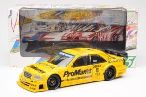 Mercedes C-Class W202 #5 Team Zakspeed Grau DTM 1995 UT Models 1:18 180953305 メタル - 画像 6/6