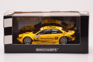 Mercedes C-Class W204 DTM Deutsche Post AMG Mercedes #17 D. Coulthard DTM 2010 Minichamps 1:43 400103817 メタル - 画像 4/4