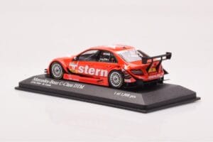 Mercedes C-Class W204 DTM Stern AMG Mercedes #17 M. Lauda DTM 2009 Minichamps 1:43 400093817 メタル - 画像 3/4