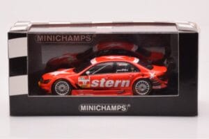 Mercedes C-Class W204 DTM Stern AMG Mercedes #17 M. Lauda DTM 2009 Minichamps 1:43 400093817 メタル - 画像 4/4