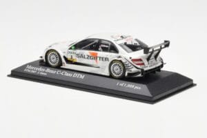 Mercedes C-Class W204 #5 Team AMG Mercedes J. Green DTM 2007 Minichamps 1:43 400073705 メタル - 画像 3/4