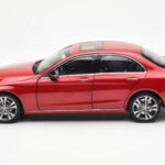 Mercedes C-Class W205 レッド メタリック Asia Exclusive Norev 1:18 - image 4 of 8