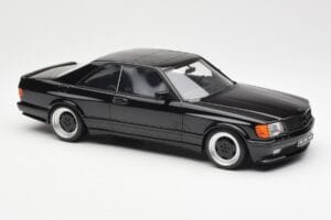 Mercedes 560 SEC C126 AMG Widebody ブラック Otto 1:18 OT187 レジン - 画像 4/6