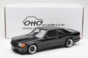 Mercedes 560 SEC C126 AMG Widebody ブラック Otto 1:18 OT187 レジン - 画像 6/6