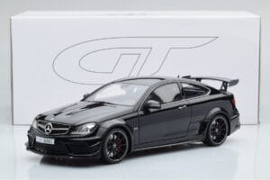 Mercedes C63 AMG W204 Black Series ブラック GT Spirit 1:18 ZM019 レジン - 画像 7/7
