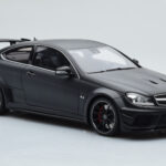 Mercedes C63 AMG W204 Black Series マットブラック GT Spirit 1:18 - image 4 of 6