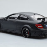 Mercedes C63 AMG W204 Black Series マットブラック GT Spirit 1:18 - image 5 of 6