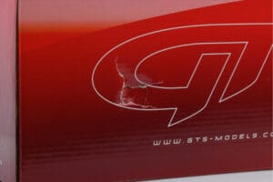 Mercedes C63 AMG S204 T-Model ホワイト GT Spirit 1:18 GT147 レジン - 画像 6/8