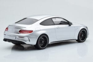 Mercedes C63S AMG C205 クーペ シルバー GT Spirit 1:18 GT116 レジン - 画像 2/6