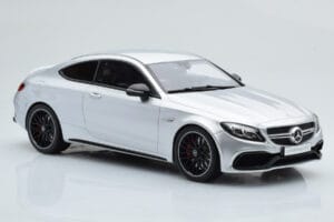 Mercedes C63S AMG C205 クーペ シルバー GT Spirit 1:18 GT116 レジン - 画像 4/6