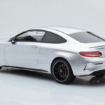 Mercedes C63S AMG C205 クーペ シルバー GT Spirit 1:18 - image 5 of 6