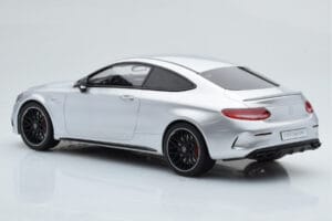 Mercedes C63S AMG C205 クーペ シルバー GT Spirit 1:18 GT116 レジン - 画像 5/6