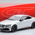 Mercedes C63S AMG C205 クーペ シルバー GT Spirit 1:18 - image 6 of 6