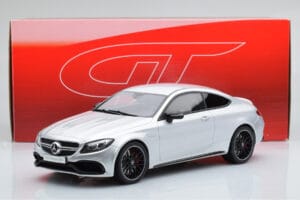 Mercedes C63S AMG C205 クーペ シルバー GT Spirit 1:18 GT116 レジン - 画像 6/6