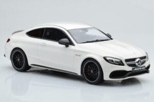 Mercedes C63S AMG C205 クーペ ホワイト GT Spirit 1:18 B66965707 レジン - 画像 4/6