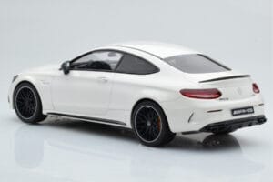 Mercedes C63S AMG C205 クーペ ホワイト GT Spirit 1:18 B66965707 レジン - 画像 5/6