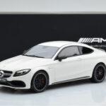 Mercedes C63S AMG C205 クーペ ホワイト GT Spirit 1:18 - image 6 of 6