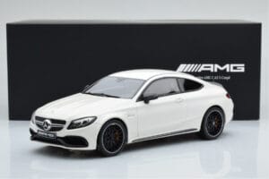 Mercedes C63S AMG C205 クーペ ホワイト GT Spirit 1:18 B66965707 レジン - 画像 6/6