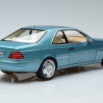 Mercedes CL600 C140 ブルーメタリック Norev 1:18 183448 メタル - image 3 of 7