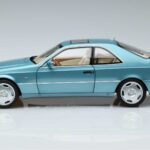Mercedes CL600 C140 ブルーメタリック Norev 1:18 183448 メタル - image 4 of 7