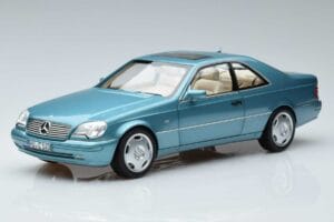 Mercedes CL600 C140 ブルーメタリック Norev 1:18 183448 メタル