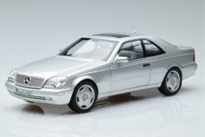 Mercedes CL600 C140 シルバーメタリック Norev 1:18 183446 メタル
