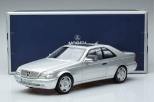 Mercedes CL600 C140 シルバーメタリック Norev 1:18 183446 メタル - 画像 7/7