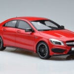 Mercedes CLA 45 AMG C117 ジュピターレッド GT Spirit 1:18 GT031 レジン - image 4 of 6