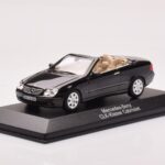 Mercedes CLK A209 カブリオレ オブシディアンブラック メタリック Minichamps 1:43 - image 2 of 4